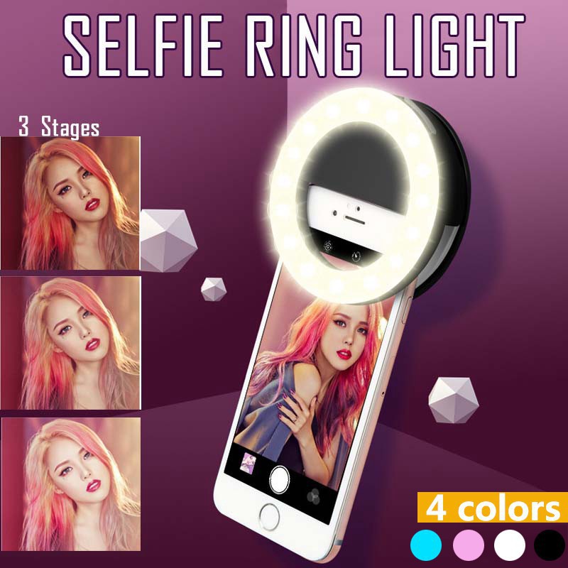 Photography Lighting Continuous - Светодиодный кольцевой светильник для селфи, 3
