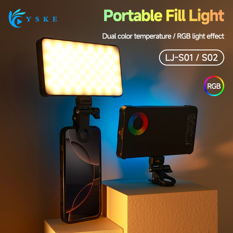 Photography Lighting Spotlight - RGB светодиодный светильник для видеосъемки, прямой
