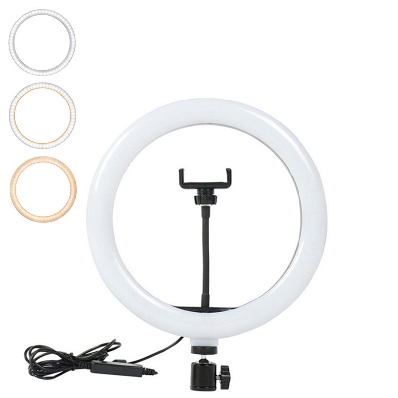 Photography Lighting Continuous - Светодиодный кольцевой светильник для селфи 16/26/33
