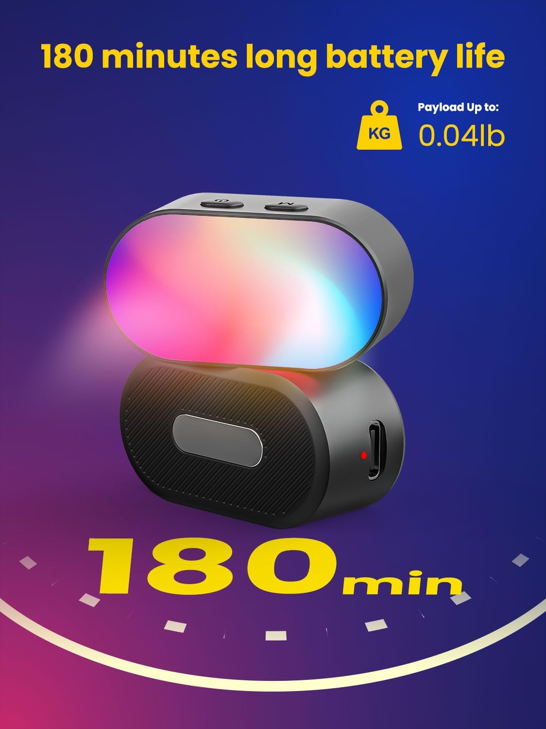 AOCHUAN Mini RGB магнитный зап – обзор и цена Photography Lighting Spotlight