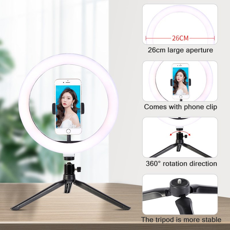 26 см 10-дюймовый светодиодный – обзор и цена Photography Lighting Spotlight