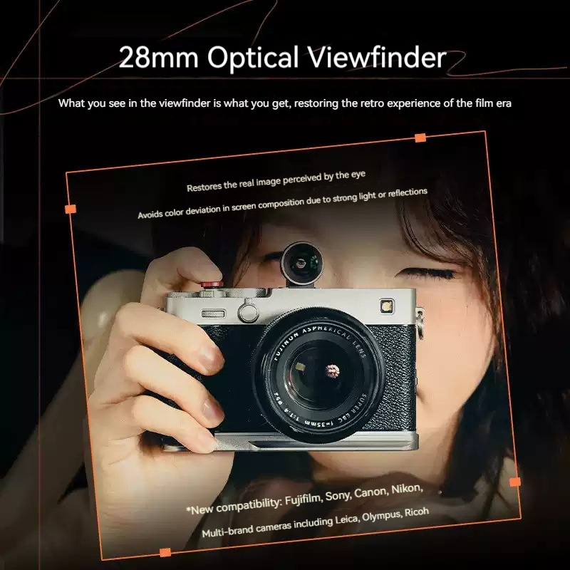 Оптический видоискатель SmallR – обзор и цена Fujifilm Camera X100Vi